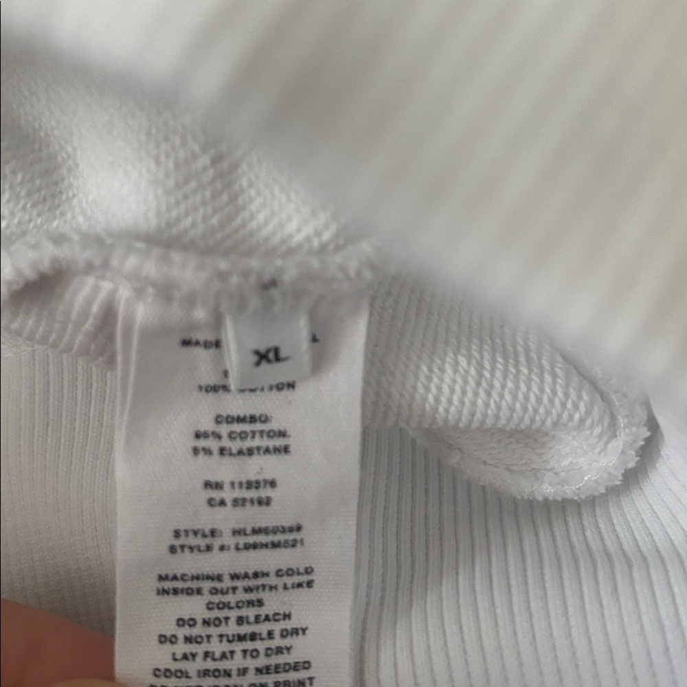 Helmut Lang Classic White Pullover - Picture 6 of 8